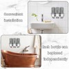 prosfalt 3 x 500ml per Cup Wall Mounted Manual Soap