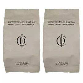 Innisfree 인셀덤 쿠션 리필 루미너스 모이스트 래디언솜 팩트 2개/N Incellderm Cushion Refill Luminous Moist Radiance Pact 2pcs/N [2 refill packs - No. 21 light beige]