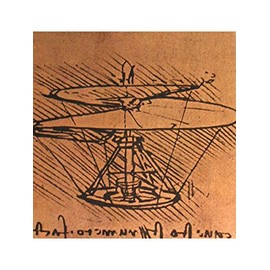 Design for a Helicopter by Leonardo da Vinci