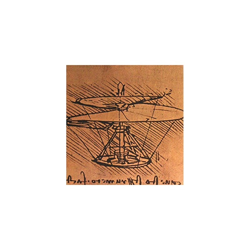 Design for a Helicopter by Leonardo da Vinci