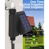 Haozee Solar WiFi Sprinkler Timer,Smart Hose Timer for Watering,Smart Water
