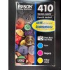 Epson 410 Ink Cartridges Photo Black Yellow Cyan Magenta 2181