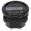 Boat Hour Meter 2.4in Diameter Maximum 99999.99H High Accuracy Mechanical