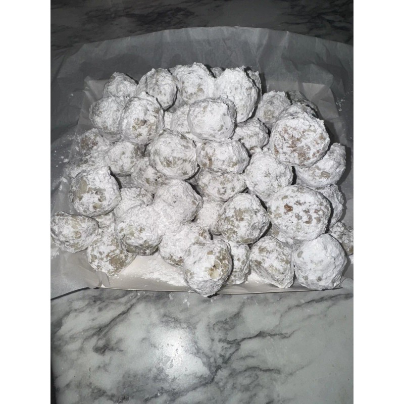 Lili’s Pecan Treats Homemade Snowball Pecan / Russian TeaCake Cookies