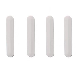 4PCS Bottom Case Rubber Feet Strip Replacement for HP Pavilion 15-CS 15-CW 14-CE Laptop Bottom Rear Cover Rubber Foot Strip Silver