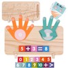 HOMDOWUP Montessori Math Manipulatives for Kids – Educational Finger Counting