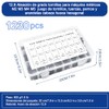 1230 Piezas Tornillos Métricos M2 M3 M4 M5, Acero Aleado
