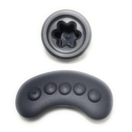 Motor gasket/coupling cap + rubber pins/connection module cover compatible with THERMOMIX TM31