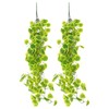 CAPASTEC 2 Pcs Fake Vines, 100cm Faux Greenery Leaves, Artificial