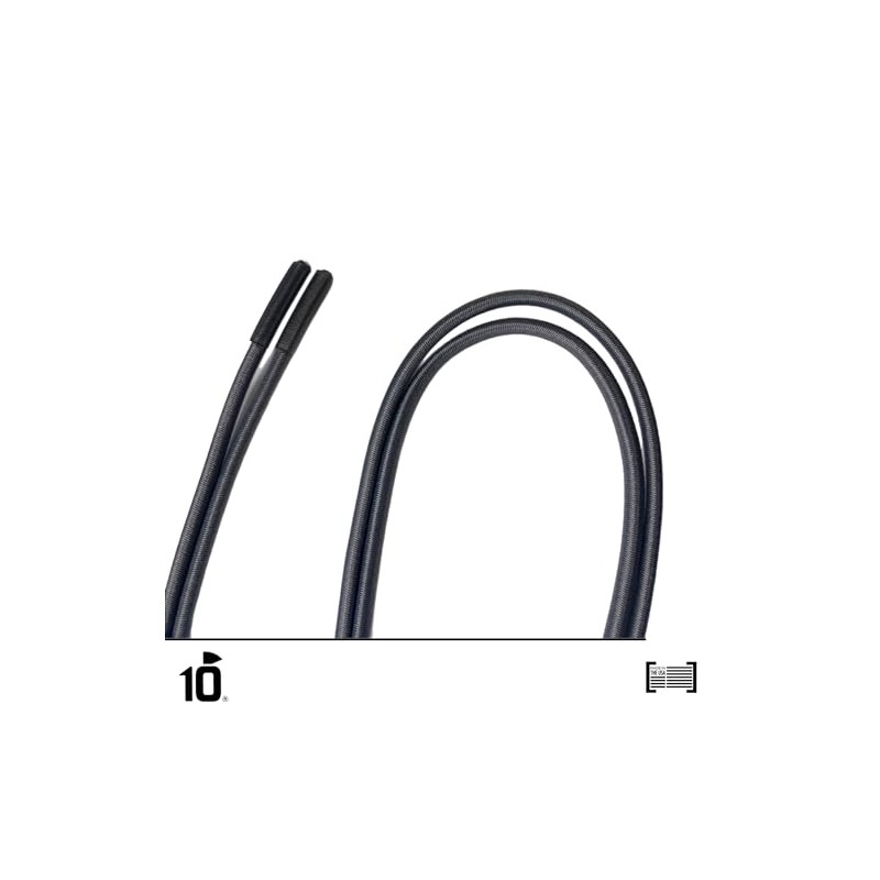 10 Seconds – Elastic Laces, Grey