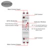GEYA Automatic Modular Contactor Household Circuit Control Din Rail Mount