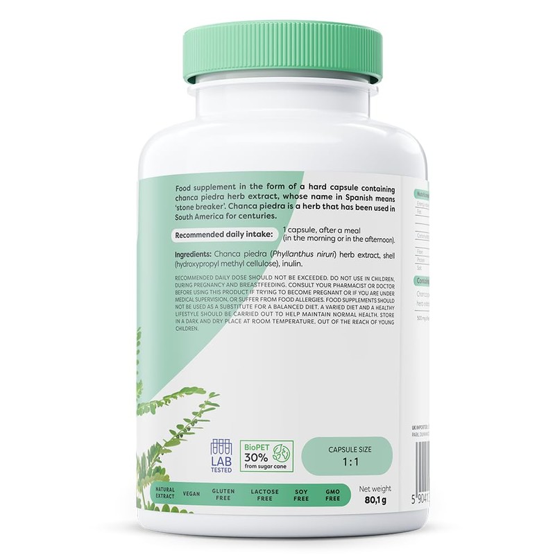 Osavi Chanca Piedra, 500mg - 120 Vegan caps