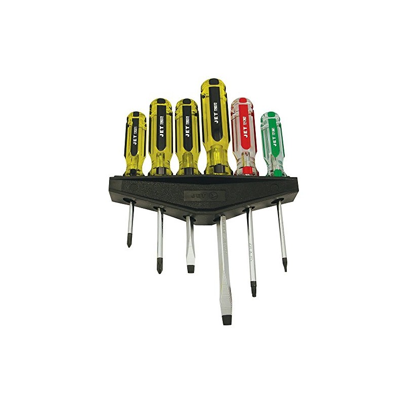 JET 720505-6-Piece Jumbo Handle Screwdriver Set