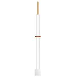 stonylab Titanium Electrode, Multi-Purpose Titanium Sheet Electrode with 10 x 10 x 0.1 mm Titanium Sheet Plate and PTFE Body for StonyLab Electrolyte Cell Laboratory Electrode