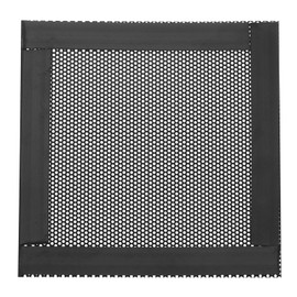 QUARKZMAN PC Dust Filter, 90 mm x 90 mm, PVC Computer Case Cooler, Dust Protection Grille, Fan Grille for Computer Chassis Speakers, Black Pack of 5