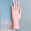Healeved Movable Rubber Nail Art Practice Hand Model Bendable Right-Handed