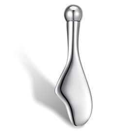 Andibro Edelstahl Gua Sha und Gesichtsroller, 2 in 1 Massage Augenroller Gesichts Massage Gerät zur Muskelentspannung Lindert Falten für Gesicht Augen Nacken Körperpflege