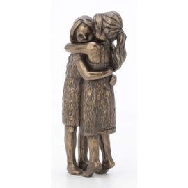 JFSM INC. Friendship Forever Girls Hugging Figurine - Perfect for Sisters & Best Friends!