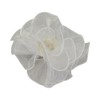 RPZL Chiffon Bow Hair Clip (White)