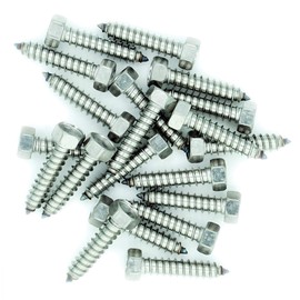 No.12 x 0.7 (5.5mm x 19mm) Hex Self-Tapping Screw - Stainless Steel (A2) (Pack of 20)