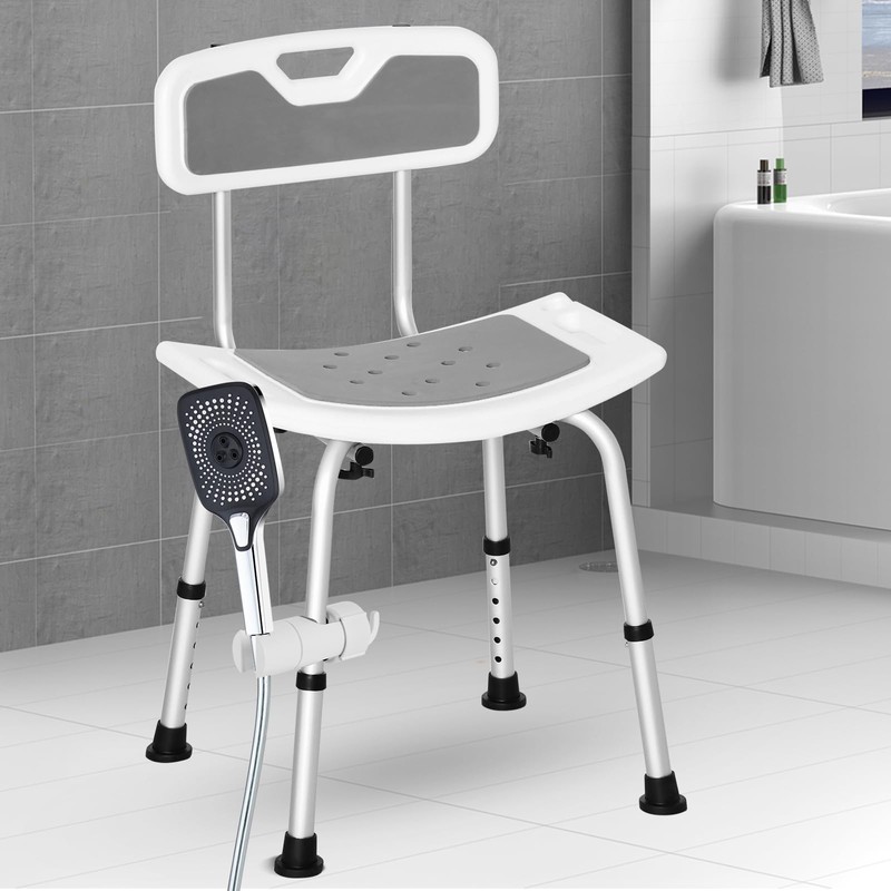 Handheld Shower Head Holder Attachment for Shower Chair, Shower Accessories