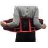 Neoprene Lumbar Support with Compression Pull Straps & Phone/Music Player