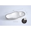 Pampa Bay Porcelain 2-Section Serving Tray Platter (White)