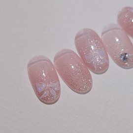 Mellow Handmade Nail Tips - Almond Short / 멜로우 수제네일팁 - 아몬드숏