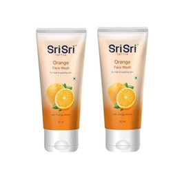 Shri Shri TATVA Orange Face Wash, 60ml, Pack of 2