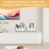 12 Pcs Storage Organizer Bins Wall Mounted Organizer Basket,Wall Organization