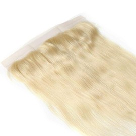 613 Honey Blonde Straight Human Hair 13x4 Lace Frontal