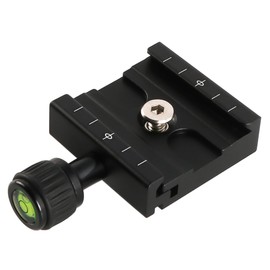 Ieron 50mm Quick Release Plate Clamp Camera Quick Release Holder Stabilizer for DSLRs Tripods Monopods Gimbals