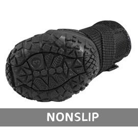 ONLYLIKES Dog Boots | Heavy Duty Durable Paw Protectors | All Weather Comfort | Dog Shoes for Small Medium Dogs (4 Pack) (a, 4)