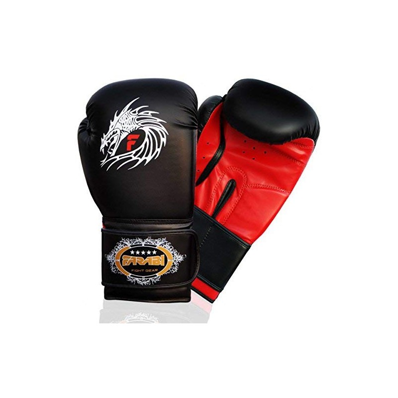 Boxing gloves sparring gloves punch bag training mitts rex leather
