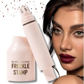 Sello De Pecas Falsas, Pecas De Pecas, Herramienta De Maquillaje Portátil, Bolígrafo de Maquillaje para Pecas Realistas Naturales, Impermeable y Duradera, Mágico Pecas (2# MEDIUM, Freckle Pen)
