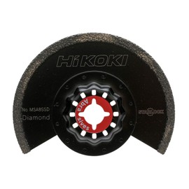 HiKOKI 0037-0805 MSA85SD Blade, For Multi-Tools, STARLOCK Type, For Ceramic Tiles, ALC, Black