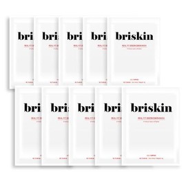 Briskin Real Fit Second Skin Mask Sheet SOS Trouble Care 10 Sheets - SOS Trouble Care
