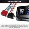 RED WOLF Car Radio ISO Wiring Harness Compatible with Toyota