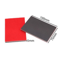 Gotetiso 30 Stück Weich Schleifschwämme 400/600/800 Körnung Flexibles Schleifpad Handschleifblöcke Nass-Trocken-Schleifpapier Wiederverwendbar Schleifvlies für Holz Metall Möbel Trockenbau