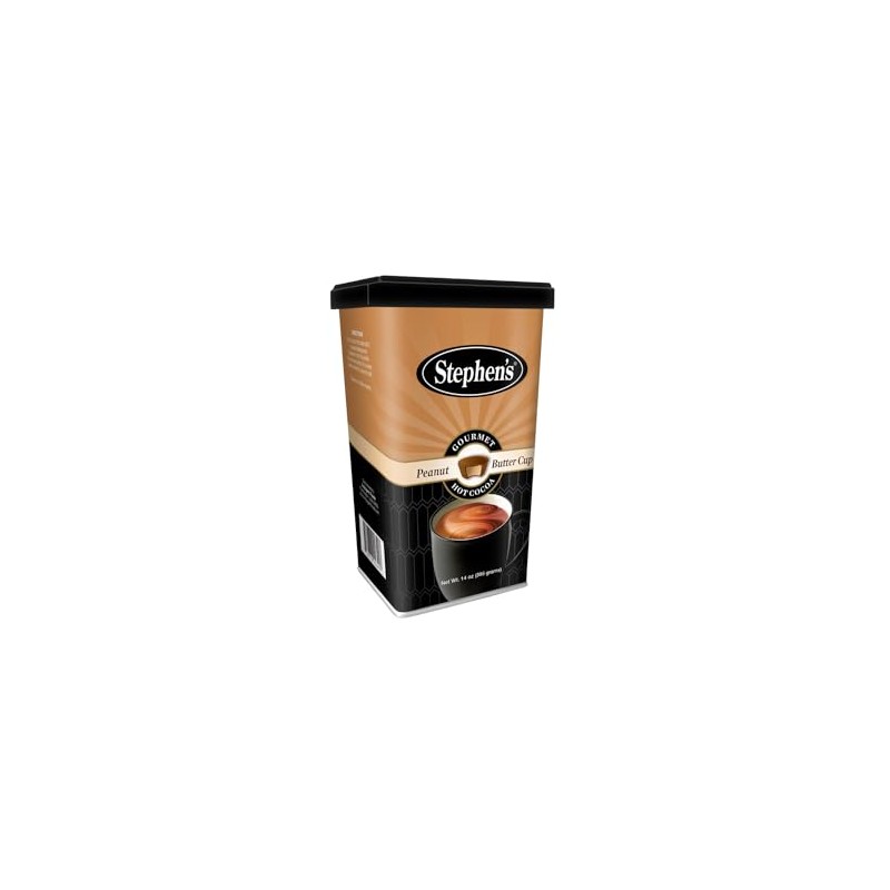 Stephen's Gourmet Hot Cocoa, Peanut Butter Cup, 14 OZ (Pack