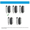 Carcasa Funda Llave Control Para Kia K3 2024