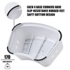 UNCLE WU Step Stool for Kids - Bathroom Safety Bottom