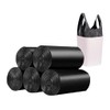Small Black Trash Bags,Thicken Value 4 Gallon Trash Bag with