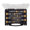 Felo Ergonomic Screwdriver Set 7 Pieces in Case SL, PZ,