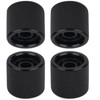 4 Pcs Electric Bass Knob Dome Metal High End Shell