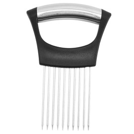 Onion Holder for Slicing, Vegetable Cutter for Potato and Tomato, Eggs, Food Slicer Assistant Tool for Slicing Fruit Lemon and Meat