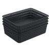 CadineUS Cestas De Plastico, Cestas De Almacenamiento De PláStico, TamañO