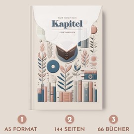 Sophies Kartenwelt Book Journal - Your Reading Diary: For 66 Books & Plenty of Space - The Book Journal for Book Lovers or as a Book Club Journal