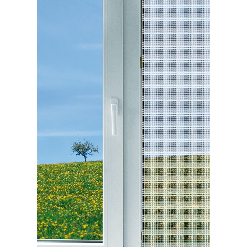 Schellenberg 50324 150 x 300 cm Fly Screen - White/Dark