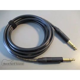 Mogami W2549 Neglex | 3 FT | Gold TRS to TRS Balanced Patch Cable